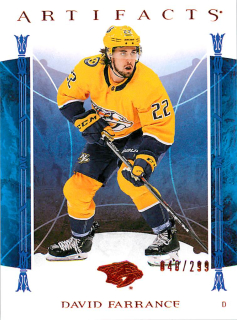 2022-23 UD Artifacts - David Farrance - Copper /299 #24