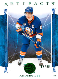 2022-23 UD Artifacts - Anders Lee - Emerald /99 #38