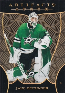 2022-23 UD Artifacts - Jake Oettinger - Aurum #A-JO