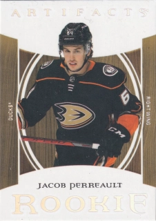 2022-23 UD Artifacts - Jacob Perreault - Rookie Wood #194