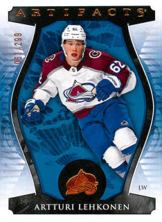 2023-24 UD Artifacts - Artturi Lehkonen - Copper /299 #2
