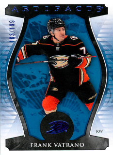 2023-24 UD Artifacts - Frank Vatrano - Royal Blue /199 #32