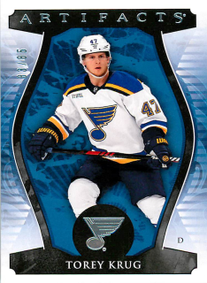 2023-24 UD Artifacts - Torey Krug - Ligh Blue Steel /85 #54