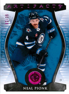 2023-24 UD Artifacts - Neal Pionk - Pink /35 #37