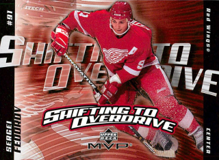2002-03 UD MVP - Sergei Fedorov - Shifting to Overdrive #SO8
