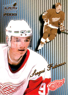 1999-00 Pacific Aurora - Sergei Fedorov - Striped #50