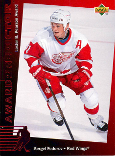 1994-95 UD Series 2 - Sergei Fedorov - Predictors Canadian #C21