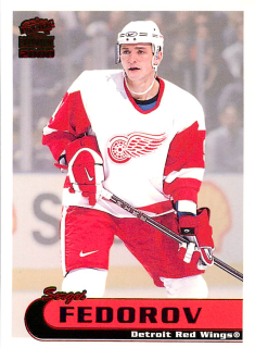 1999-00 Pacific Paramount - Sergei Fedorov - Red #80