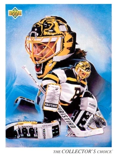 1992-93 UD Series - Andy Moog - Boston Bruins Checklist #1