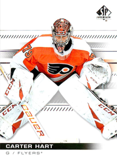 2019-20 UD SP Authentic - Carter Hart #94