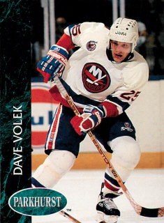 1992-93 Parkhurst - Dave Volek #340
