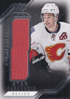 2016-17 UD Black - Sean Monahan - Star Trademarks Relics #TR-SM
