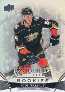 2022-23 UD Black Diamond - Jacob Perreault - Exquisite Collection Rookies /399 #R-JP