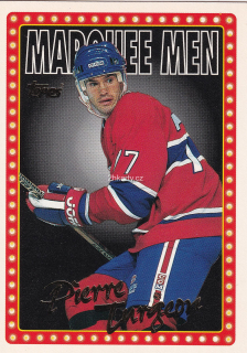 1995-96 Topps - Pierre Turgeon - Marquee Men