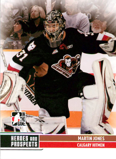 2008-09 ITG Between the Pipes - Martin Jones - Heroes and Prospects #132