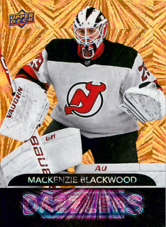 2020-21 UD Series 1 - Mackenzie Blackwood - Dazzlers Orange #DZ-27