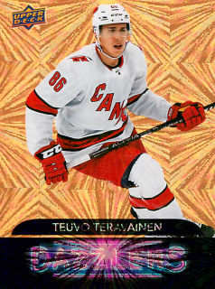 2020-21 UD Series 2 - Teuvo Teravainen - Dazzlers Orange #DZ-58