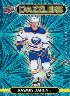 2021-22 UD Series 1 - Rasmus Dahlin - Dazzlers Blue #DZ-7