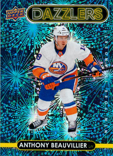 2021-22 UD Series 2 - Anthony Beauvillier - Dazzlers Blue #DZ-79
