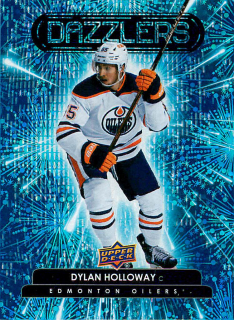 2022-23 UD Series 2 - Dylan Holloway - Dazzlers Blue #DZ-100