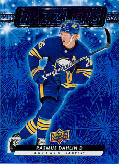 2023-24 UD Series 2 - Rasmus Dahlin - Dazzlers Blue #DZ-91