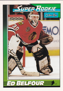 1991-92 Topps - Ed Belfour - Super Rookie