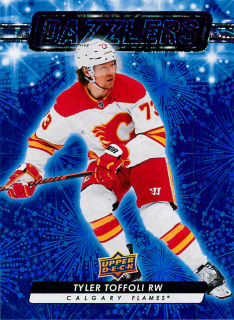 2023-24 UD Series 2 - Tyler Toffoli - Dazzlers Blue #DZ-84