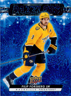 2023-24 UD Series 2 - Filip Forsberg - Dazzlers Blue #DZ-81