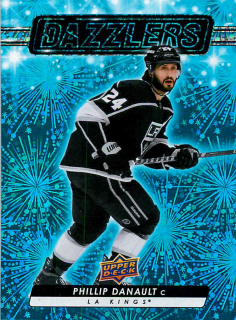 2023-24 UD Series 1 - Phillip Danault - Dazzlers Blue #DZ-34