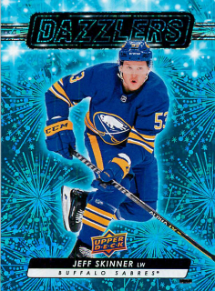 2023-24 UD Series 1 - Jeff Skinner - Dazzlers Blue #DZ-30