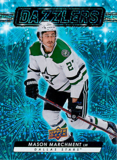 2023-24 UD Series 1 - Mason Marchment - Dazzlers Blue #DZ-3