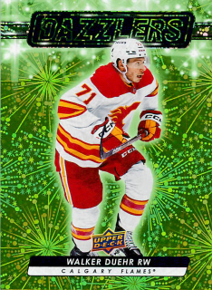 2023-24 UD Series 2 - Walker Duehr - Dazzlers Green #DZ-66