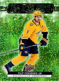 2023-24 UD Series 2 - Filip Forsberg - Dazzlers Green #DZ-81