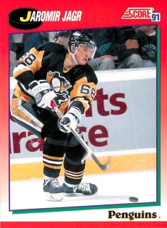 1991-92 Score Canadian - Jaromír Jágr (english) #98