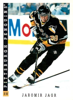 1993-94 Score - Jaromír Jágr (English) #50