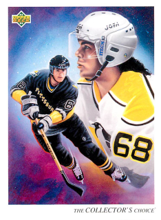 1992-93 UD Series - Jaromír Jágr - Pittsburgh Penguins Checklist #16
