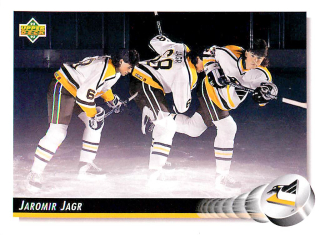 1992-93 UD Series - Jaromír Jágr #28