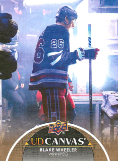 2021-22 UD Extended Series - Blake Wheeler - Canvas #C359