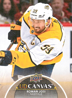 2021-22 UD Series 2 - Roman Josi - Canvas #C165