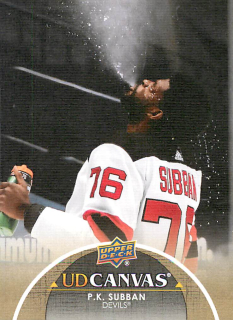 2021-22 UD Series 1 - P.K. Subban - Canvas #C49