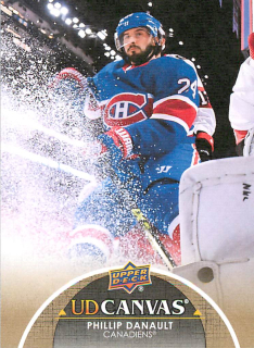 2021-22 UD Series 1 - Phillip Danault - Canvas #C43