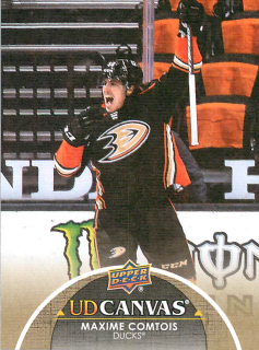 2021-22 UD Series 1 - Maxime Comtois - Canvas #C1