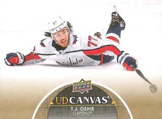 2021-22 UD Series 1 - T.J. Oshie - Canvas #C85