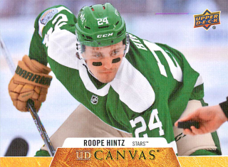 2020-21 UD Series 2 - Roope Hintz - Canvas #C149