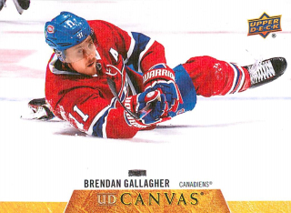 2020-21 UD Series 2 - Brendan Gallagher - Canvas #C166