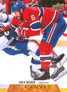 2020-21 UD Series 2 - Shea Weber - Canvas #C167