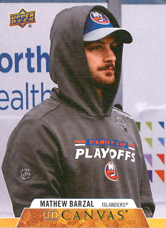 2020-21 UD Series 2 - Mathew Barzal - Canvas #C175