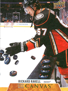 2020-21 UD Series 2 - Rickard Rakell - Canvas #C122