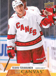 2020-21 UD Series 2 - Teuvo Teravainen - Canvas #C136