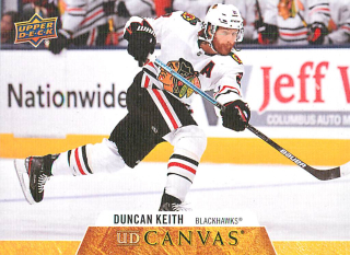 2020-21 UD Series 2 - Duncan Keith - Canvas #C139